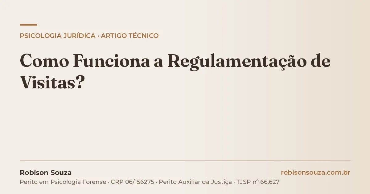 Como Funciona a Regulamentação de Visitas?